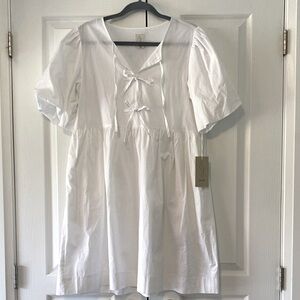 NWT Joie Puff Sleeve Babydoll Dress